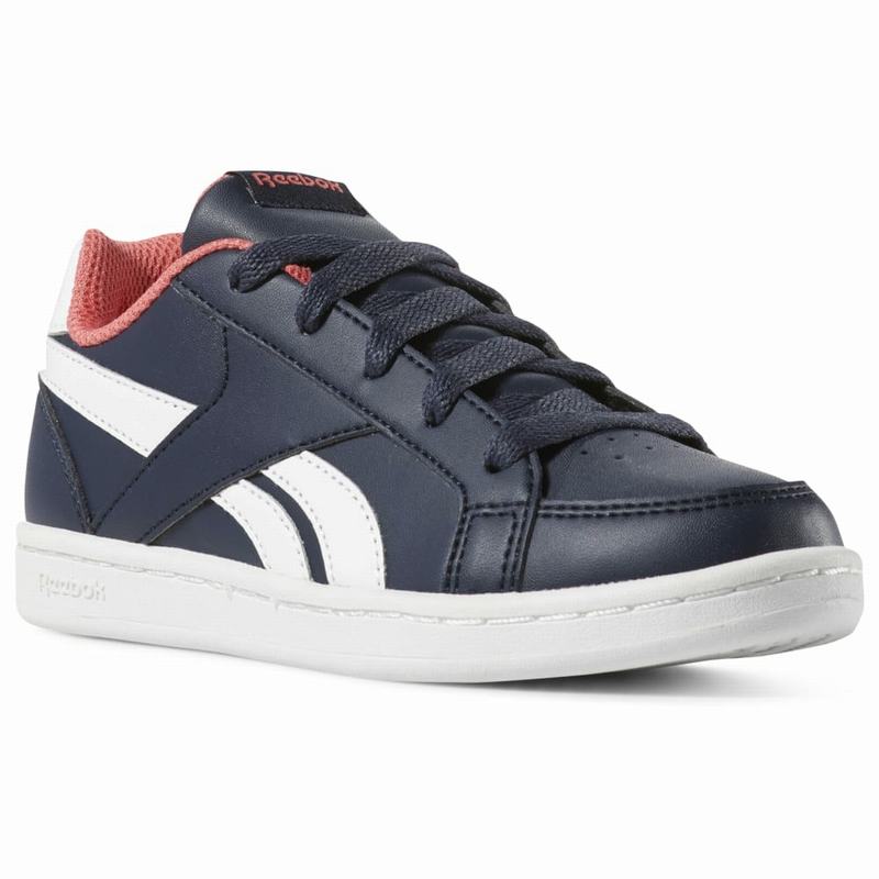 Reebok Royal Prime Tenisky Dievcenske - Námornícka Modrá/Biele/Ruzove IM4043ZD